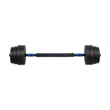 Bituminous adjustable dumbbells with connector 2x15kg REBEL ACTIVE