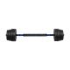 Bituminous adjustable dumbbells with connector 2x15kg REBEL ACTIVE