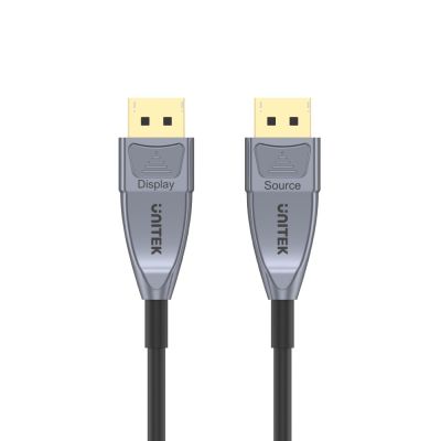 3. UNITEK C1617GY DisplayPort Cable 15m Black, Silver