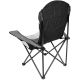 11. LUX FOLDING CAMPING CHAIR 60X60X105CM GREY-BLACK