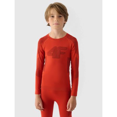3. Children's seamless thermal underwear set 4F Junior 4FJRAW24USEAU252-62S