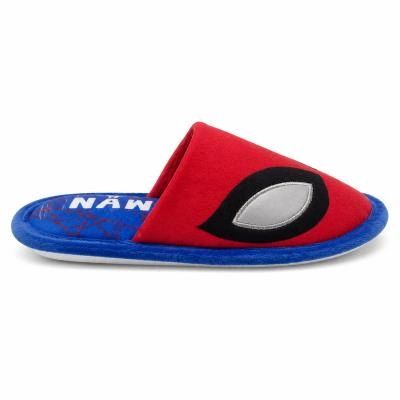 2. Cerda Spider-Man Plush Slippers for Boys, Soft Indoor Slippers