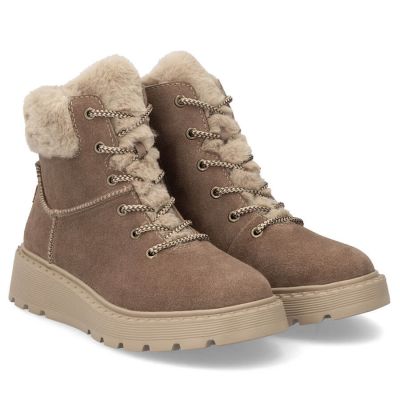 29. Rieker 70402-24 W RKR753 Fur Ankle Boots