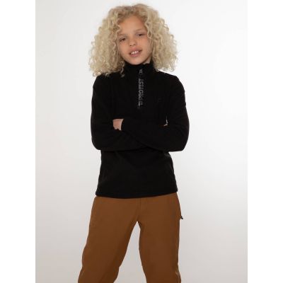 5. Protest Perfecty Jr. Children's turtleneck sweatshirt, elastic material, black (P3810400/290)