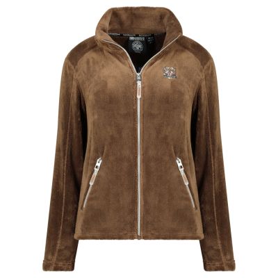 Women’s Fleece Jacket Geographical Norway TICARINA TAUPE DB LADY 0124 (WZ8082F/GN-TAUPE)