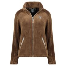 Women’s Fleece Jacket Geographical Norway TICARINA TAUPE DB LADY 0124 (WZ8082F/GN-TAUPE)
