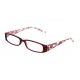 Reading glasses RFCGWE +2.50 red +case