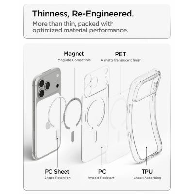 8. Spigen Ultra Hybrid MagSafe case for iPhone 18 Pro Max / 17 Pro Max - frost white