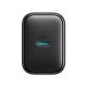 6. Joyroom JR-TCF23 network charger USB-C 25W SFC / PPS / PD - black + USB-C / USB-C cable 1m