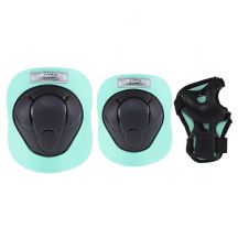Protectors set Nils Extreme black and mint H210 size S