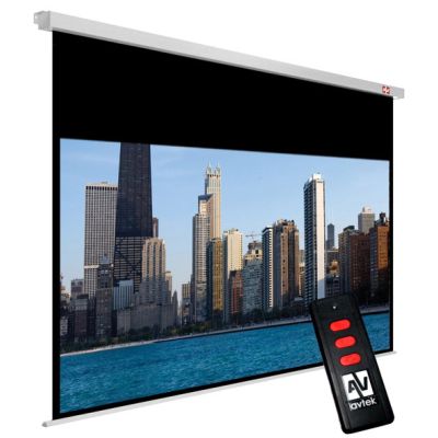 AVTEK ELECTRIC CINEMA 240 1EVE56 electric projection screen (ceiling, wall; electrically rolled out; 230 x 129.5 cm; 16:9; 104.0")