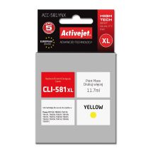 Activejet ACC-581YNX Ink (replacement for Canon CLI-581XLY printer; Supreme; 11.70 ml; yellow)