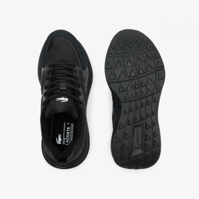 4. Lacoste L003 EVO men's sneakers lifestyle sports shoes black (747SMA012102H)
