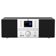 JVC RD-E874B black radio