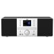 JVC RD-E874B black radio
