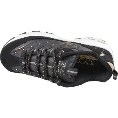 7. Skechers D'Lites W 13087-BKRG shoes