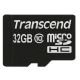 SD microSD Card 32GB Transcend SDHC Class10 w/adapter