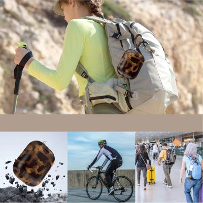 8. Tech-Protect Lamano case for AirPods Pro 3 - black and brown