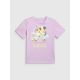 5. Girls' regular printed T-shirt 4F 4FJRAW26TTSHF4326-052S