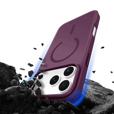 9. Dux Ducis Yind Case for iPhone 18 Pro Max / 17 Pro Max Compatible with MagSafe - Cherry