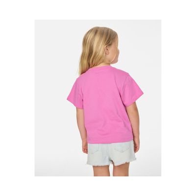 2. RIP CURL Surf Puff Relaxed Tee - Girl Pink