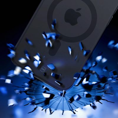 3. 3mk Smoke MagCase with MagSafe for iPhone 14 Pro Max - Semi-Transparent