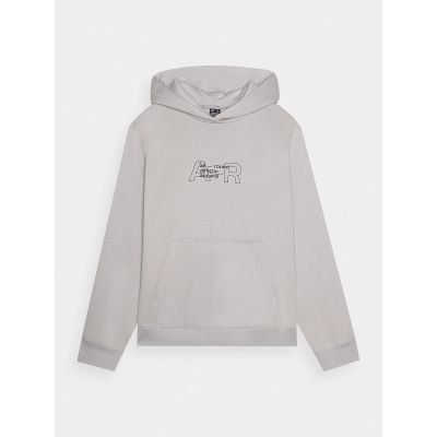 6. Men's sweatshirt with hood, open, 4F 4FRAW24TSWSM1816-25S