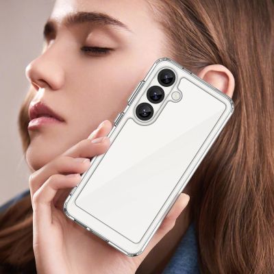 7. Outer Space Case with Gel Frame for Nothing Phone (3a) Pro - Clear