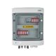 DCAC hermetic IP65 EMITER connection box with Dehn 1000V DC surge arrester type 2, 2 x PV string, 2 x MPPT // Dehn AC limiter type 2, 16A 3-F