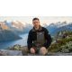 4. Men’s Fleece Jacket Geographical Norway TARLEY BLACK DB MEN 0124 (WZ8068H/GN-BLACK)