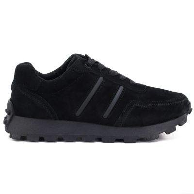 6. Leather platform sneakers black S.Barski