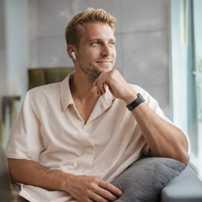 13. Baseus Bass BS2 Lite TWS Headphones - White