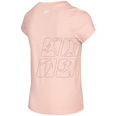 2. T-shirt 4F Jr HJL22-JTSD006 65S