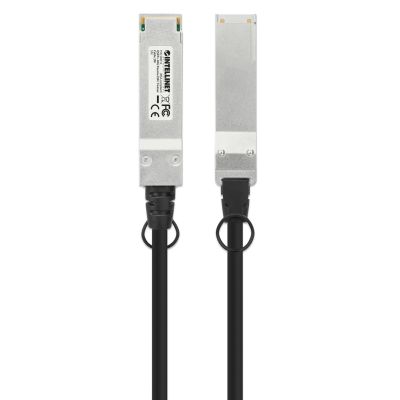 5. Intellinet 508513 InfiniBand/Fiber Optic Cable 2m QSFP+ Black, Silver