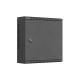 6. TPR 10" INSTALLATION CABINET WITH MESH BOARD 400X400X140 BLACK LANBERG (ASSEMBLED)
