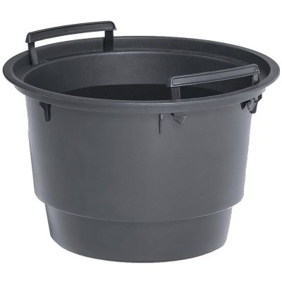 5. MILLY FLOWER POT ON LEG DIAMETER 30 CM LIGHT GRAY