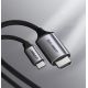 4. Ugreen cable HDMI cable - USB Type C 4K 60 Hz 1.5 m black-gray (MM142 50570)