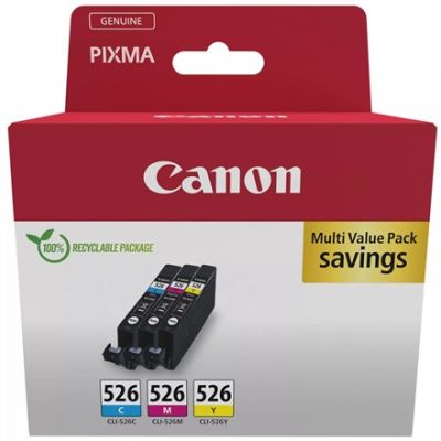 4. Canon 4541B018 ink cartridge 3 pcs. Original Cyan, Magenta, Yellow