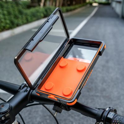 8. Rockbros HW-87 Magnetic Waterproof Phone Holder - Black