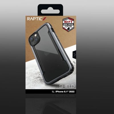 9. Raptic X-Doria Shield Case iPhone 14 armored cover black