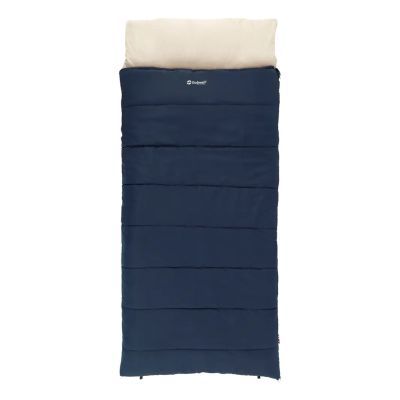 Outwell Contour Lux XL Adult Rectangular Sleeping Bag Polyester Blue
