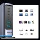 10. Joyroom JR-TCM02 Multiport GaN Charger 65W EU 4x USB-C 2x USB-A - Dark Gray