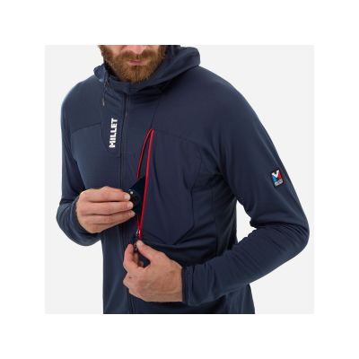 5. MILLET Trilogy Icon Lightgrid Hd M Navy Blue Men's Sweatshirt