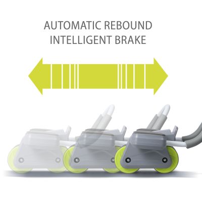 16. KA08 GRAY ABS AUTOMATIC ABS WHEEL WITH LCD DISPLAY AND HMS CHARGING