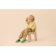 10. Affenzahn Movy Caterpillar Cotton Barefoot Slippers (01398-20001)