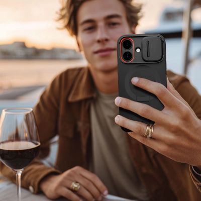 8. Tech-Protect Kevlar Aura MagSafe Case for iPhone 17 - Black