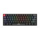 Marvo Scorpion KG933G Saber 61 Wired Mechanical RGB 60% UK Layout Gaming Keyboard (Black) QWERTY keyboard Black