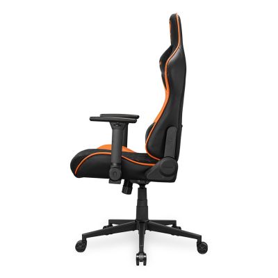 7. COUGAR CGR-A2F Universal Gaming Chair Padded Upholstered Seat Black, Orange
