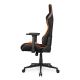 7. COUGAR CGR-A2F Universal Gaming Chair Padded Upholstered Seat Black, Orange