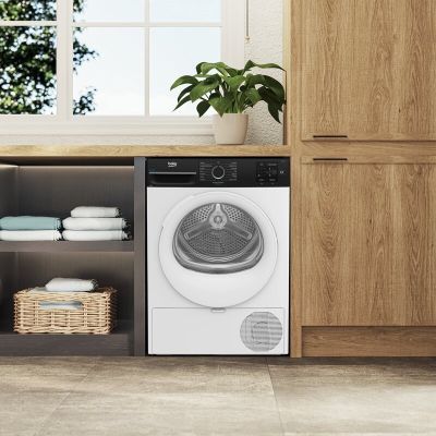 9. BEKO BM3T3823WBW 8 kg Heat Pump Tumble Dryer